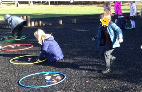 Year 2 active maths: Recalling number bonds to make 10